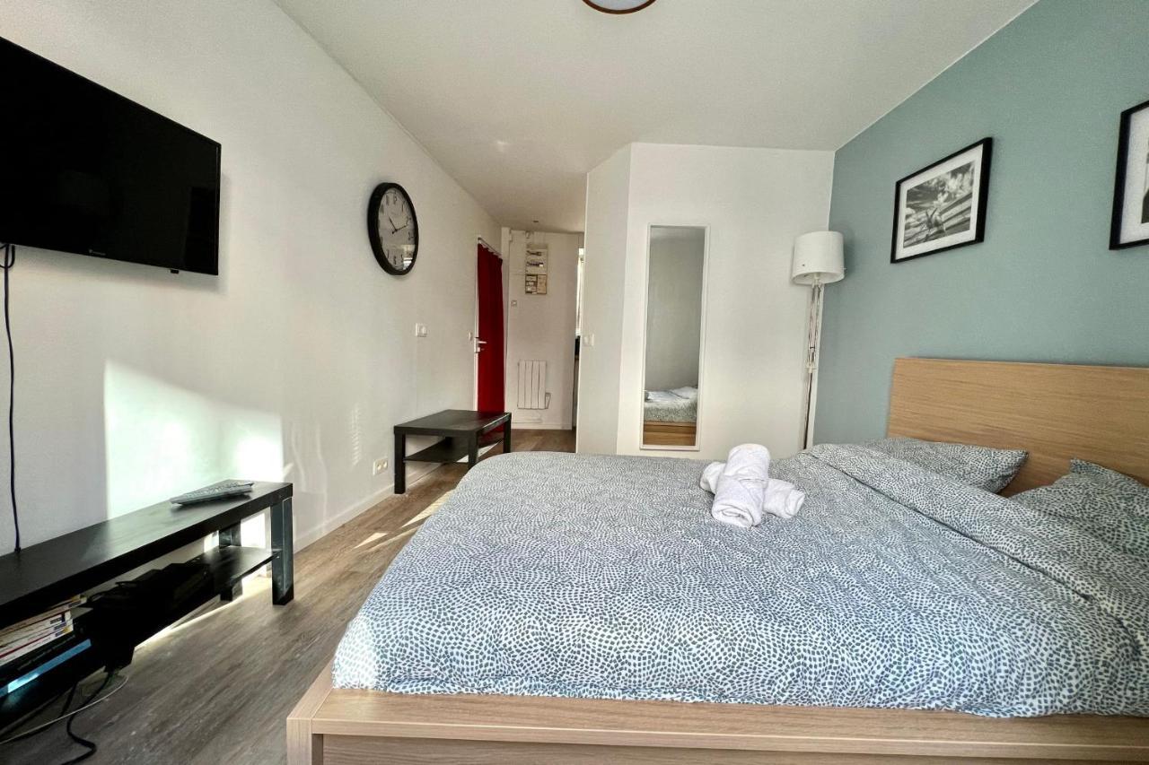 Studio 2 People Wifi Netflix Proche Paris Daire Le Pré-Saint-Gervais Dış mekan fotoğraf